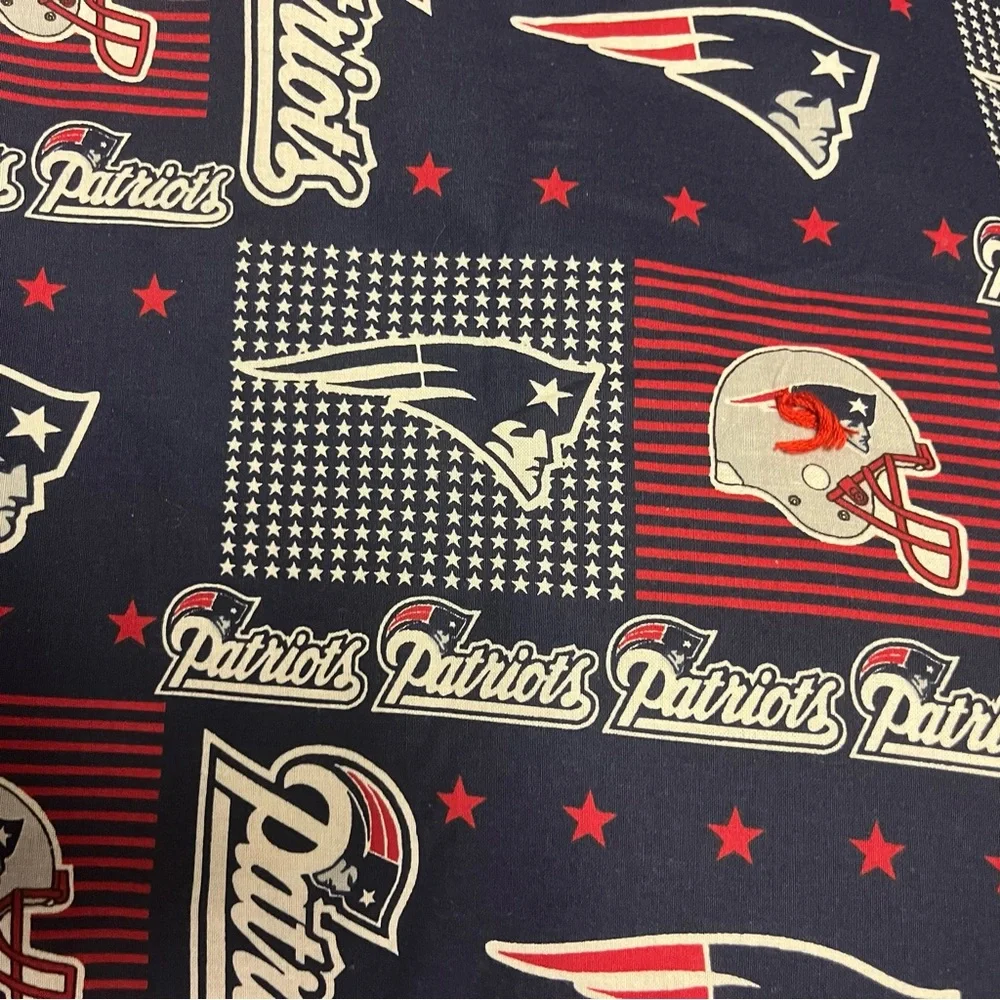 New‎ England Patriots Handmade Twin (~78”x 64”) Quilt  NFL